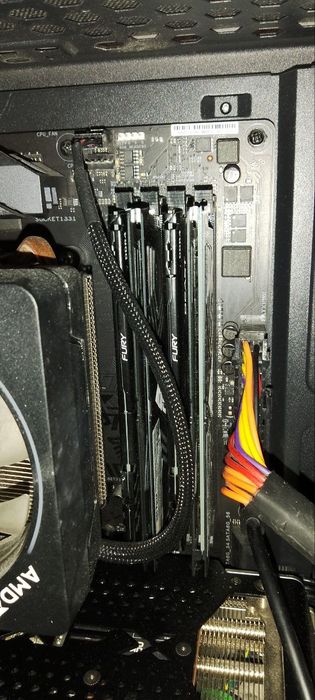 Игровой ПК  48gb ОЗУ RX 6600xt Ryzen
