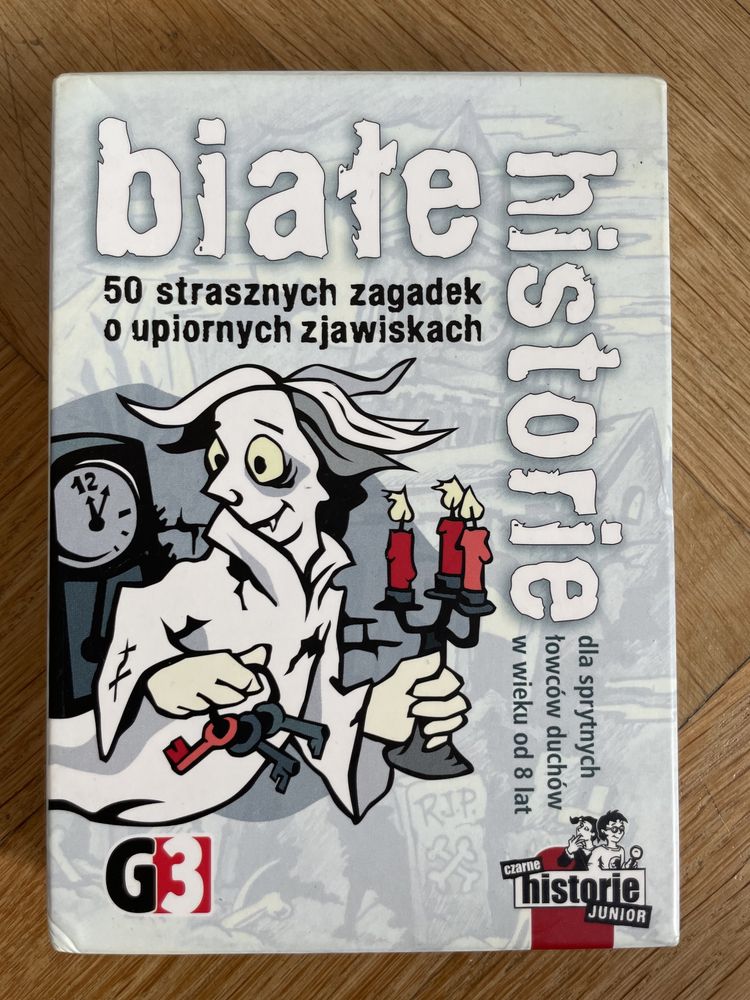 Gra karciana Białe historie zagadki G3