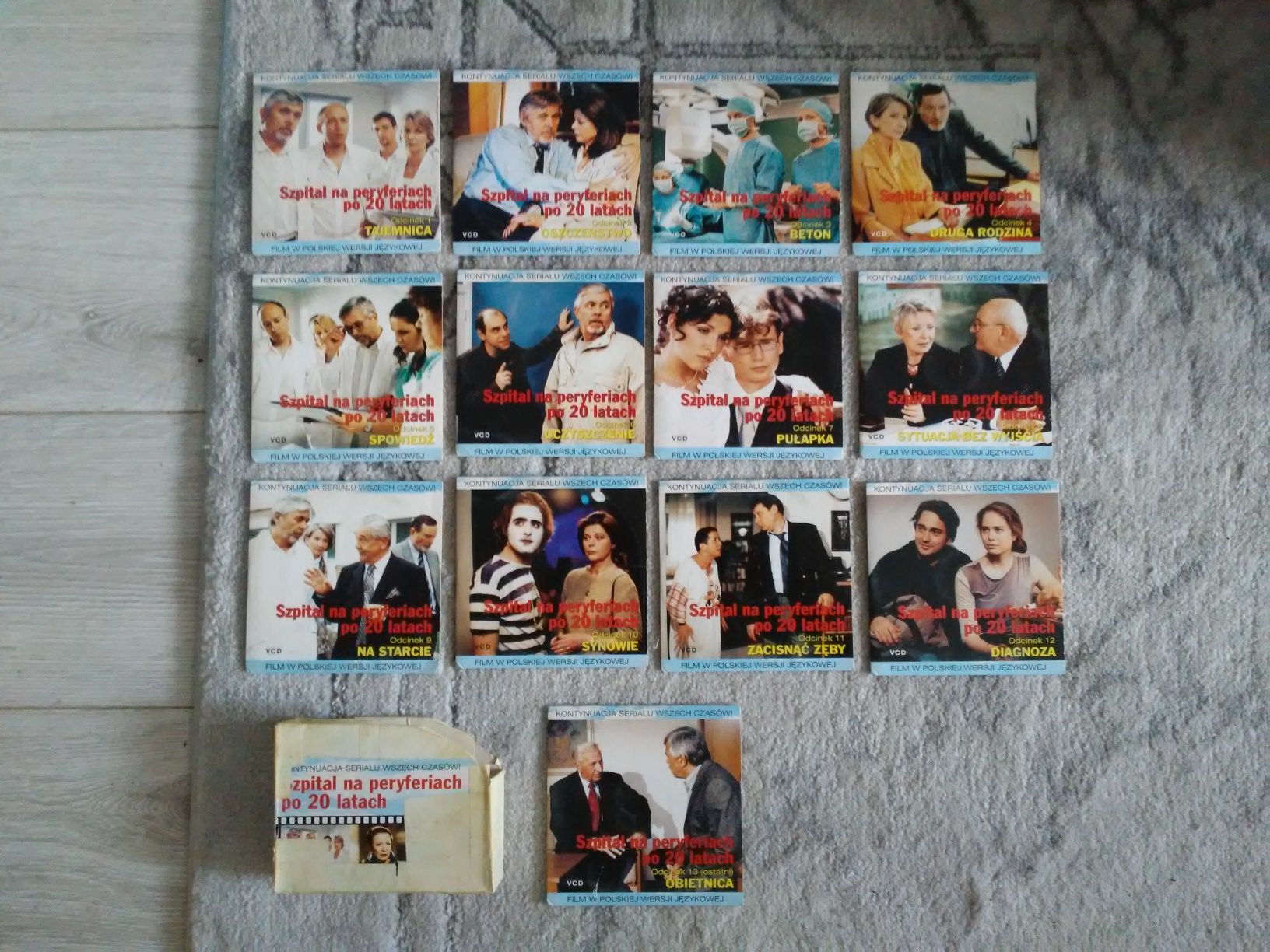 Szpital na peryferiach po 20 latach serial na dvd (komplet) - stan bdb