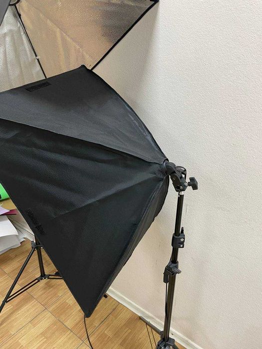 Софтбокс + лампа