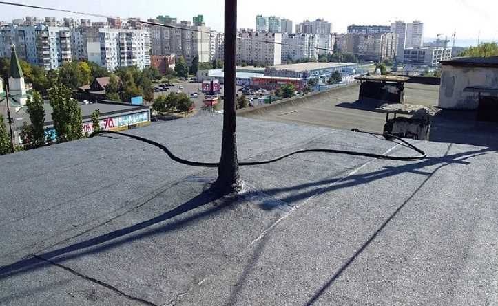 Высотные работы. Ремонт крыши дома, балкона, водостока. Замена. Монтаж