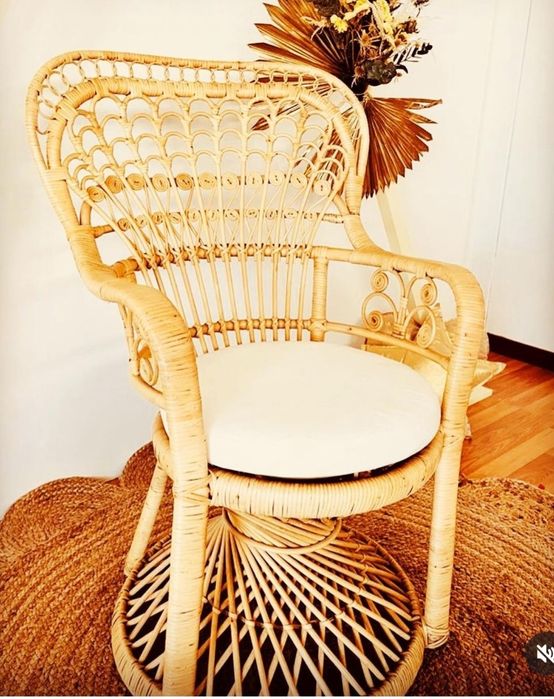 Cadeirão em cana - La Redoute