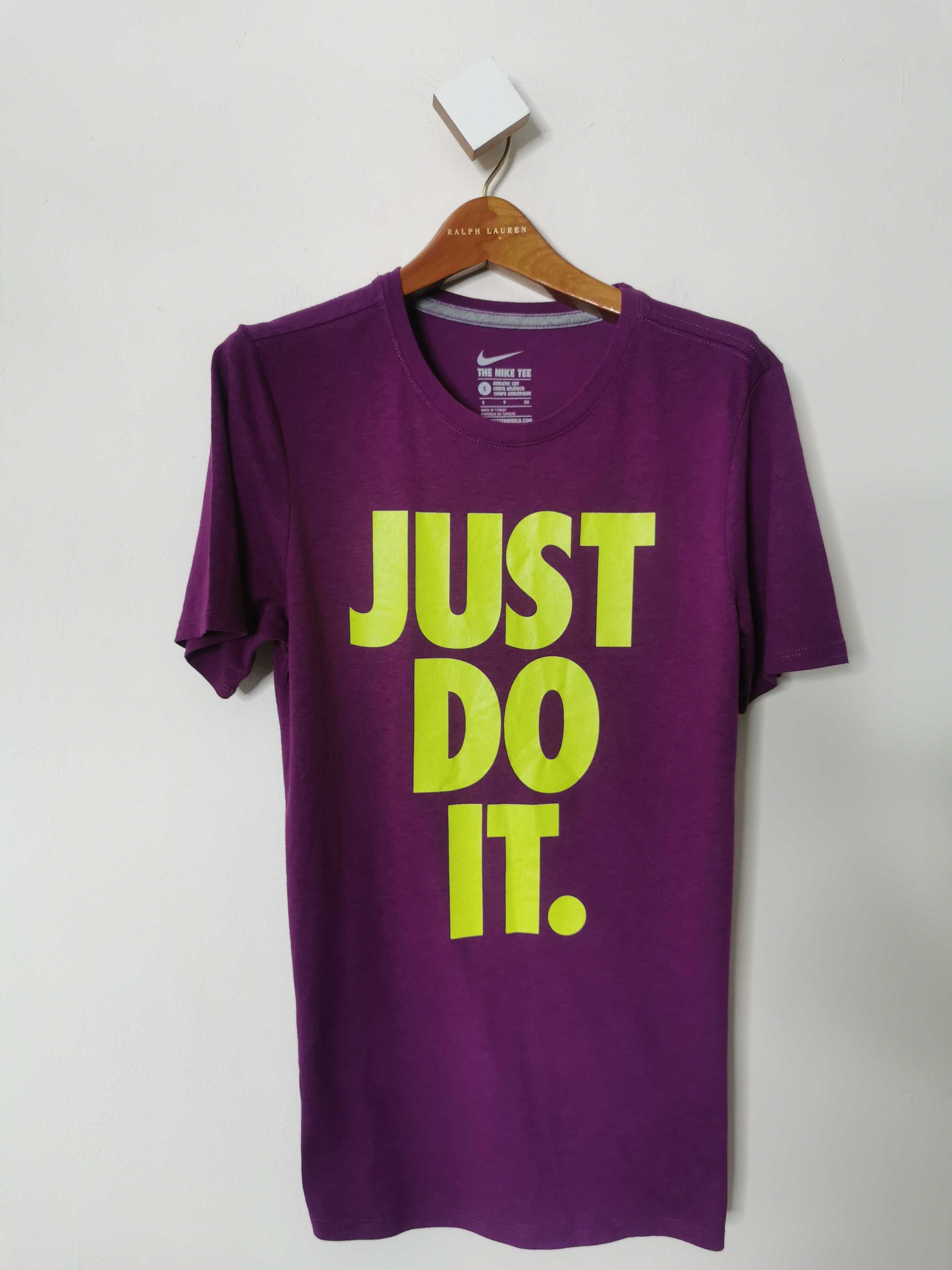 Nike Just do it S koszulka t-shirt bluzka sportowa męska IDEAŁ logo