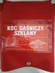 Koc gaśniczy szklany typ ECST 100