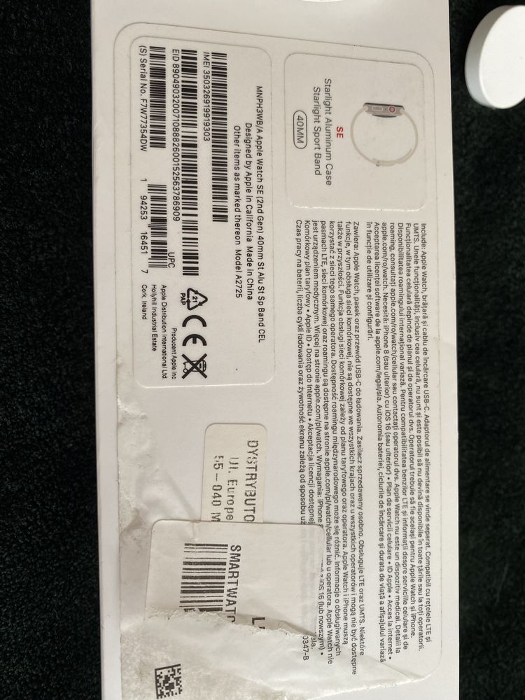 Apple Watch zegarek stan bardzo dobry