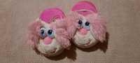 Bamboszki, kapcie, papucie, family slippers pieski roz. 25