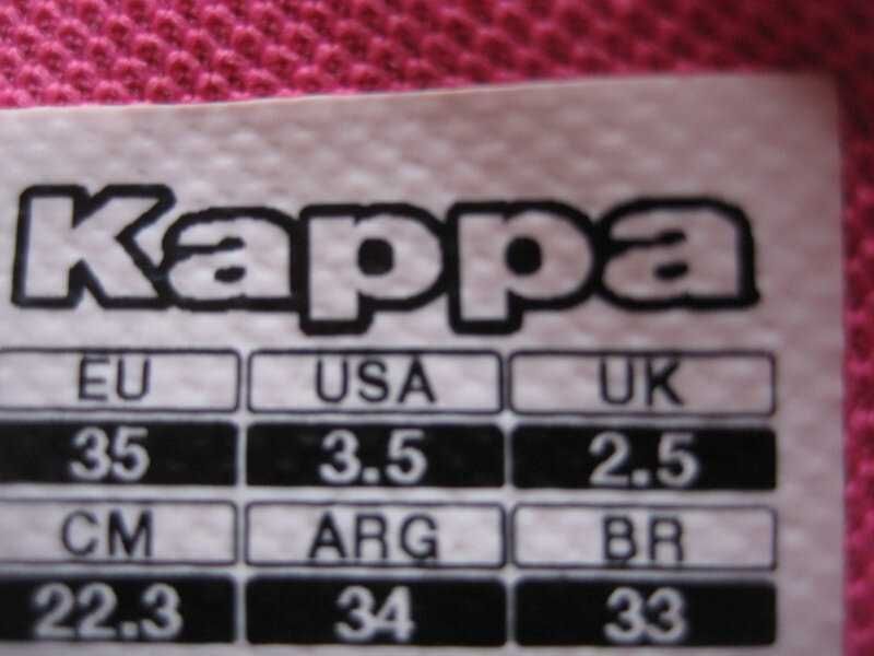 Кроссовки Kappa Италия оригинал 35 размер по стельке 22,5 см.Кожа