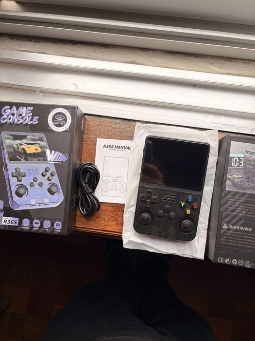 Consola R36S retro NOVA 128GB original + acessórios