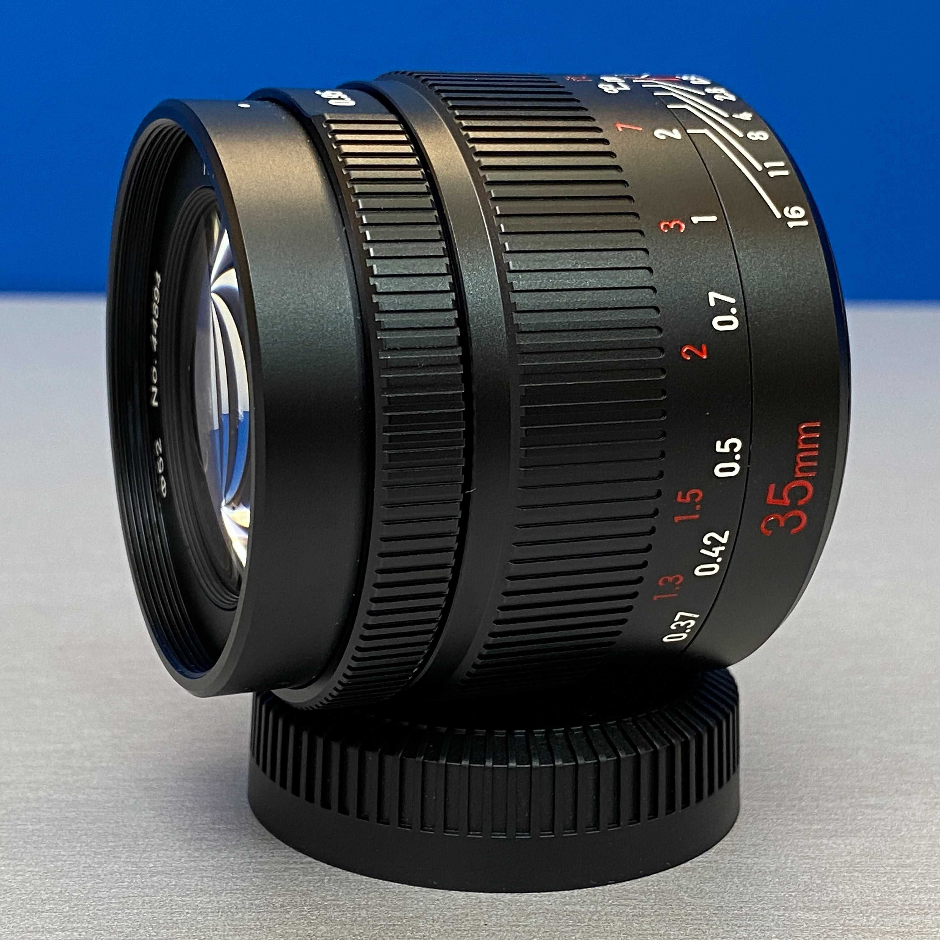 7Artisans 35mm f/0.95 (Micro 4/3) - NOVA - 3 ANOS DE GARANTIA