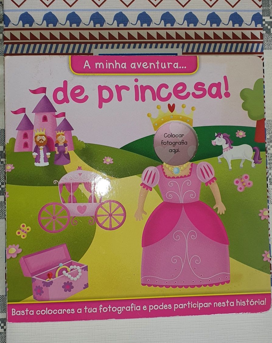 Livro  A minha aventura de princesa