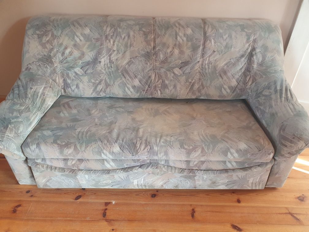 Zestaw wypoczynkowy PRL, komplet, 2 fotele, sofa