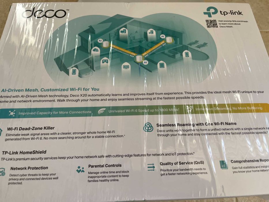 Deco X20–AX1800 - WIFI6
