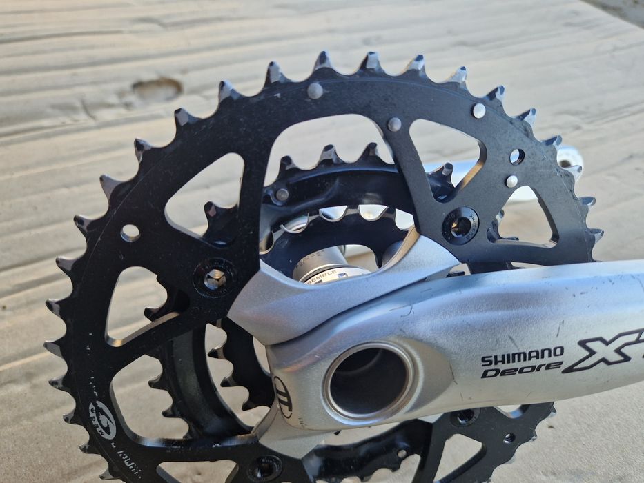 Korba mechanizm korbowy Shimano Deore XT FC-M760 44/32/22 ramiona 175m
