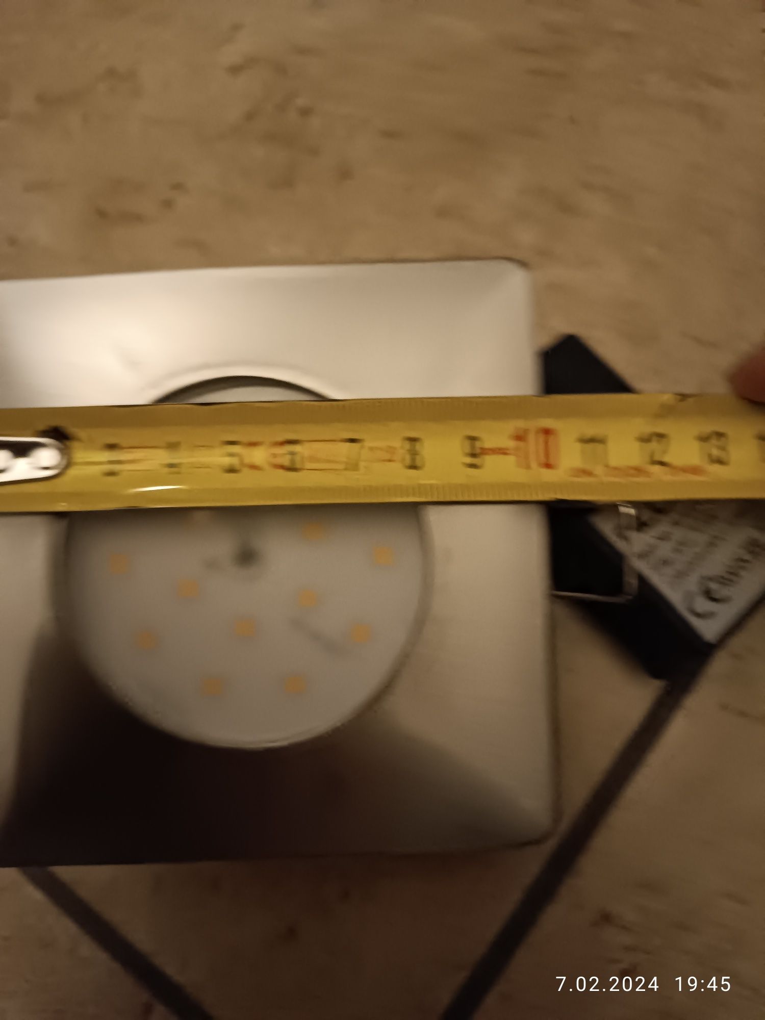 Lampy, oprawy wpuszczane LED 6 szt.