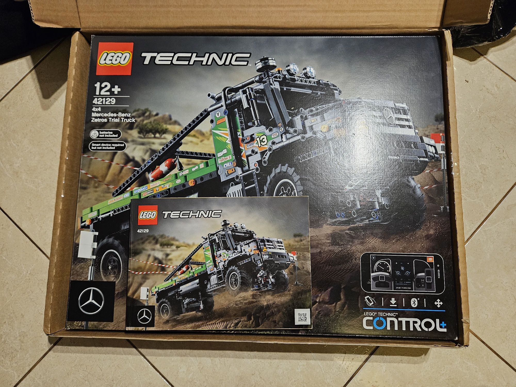 Pudełko + instrukcja lego 42129