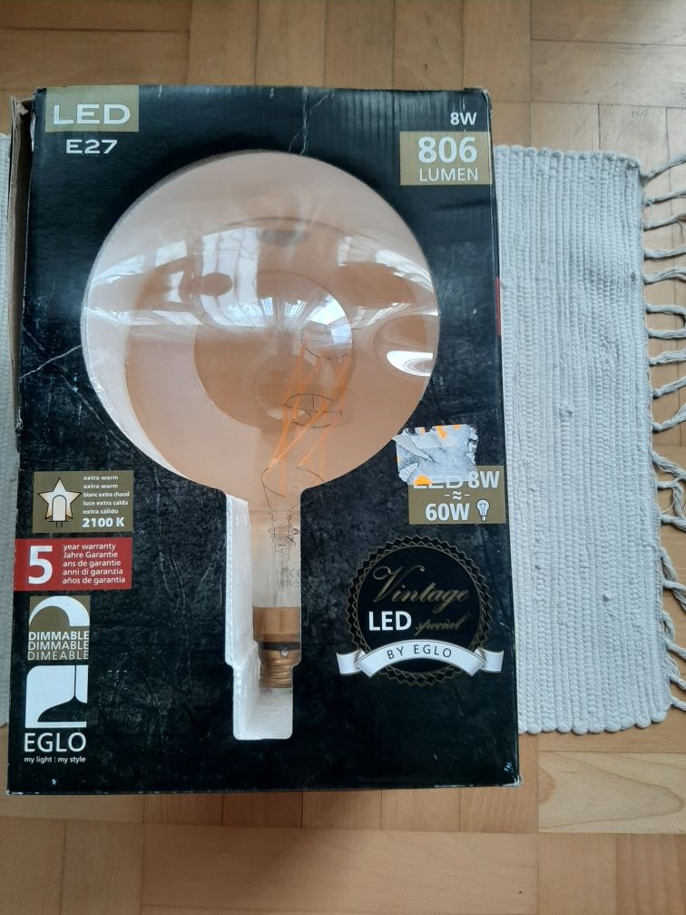 Żarówka edisonka Eglo vintage led E27 8W 806 Lumen