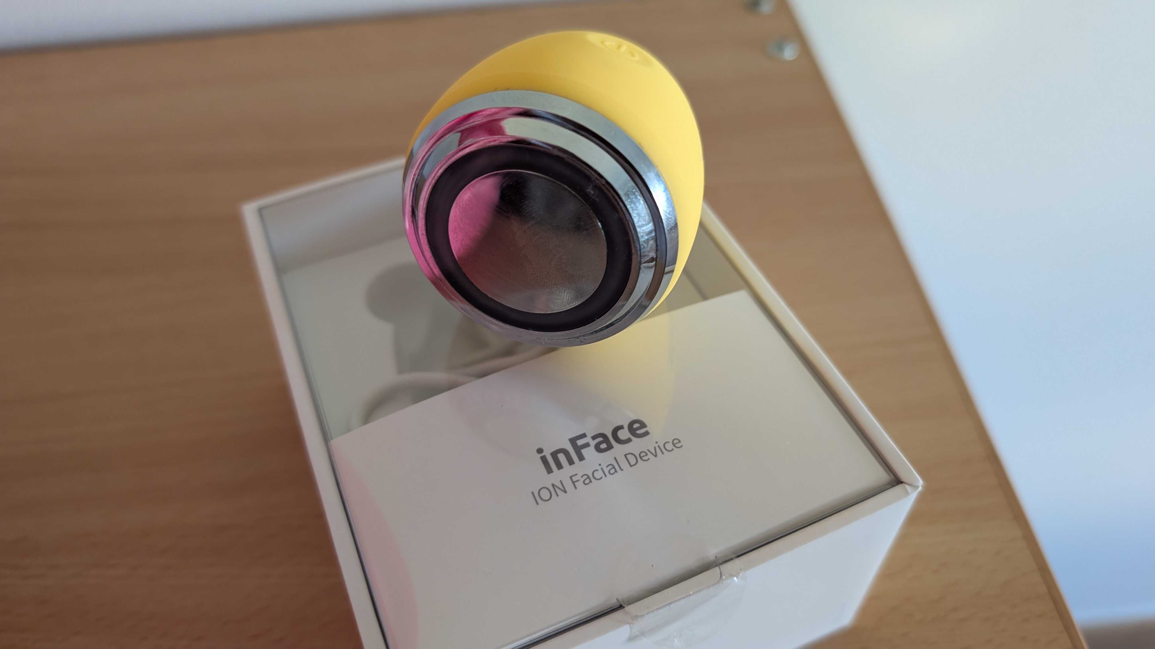 Massajador Facial inFace ION Device Amarelo
