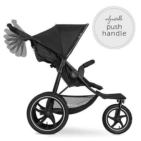Wózek Hauck Runner 2, Black, czarny, nowy, powystawowy.