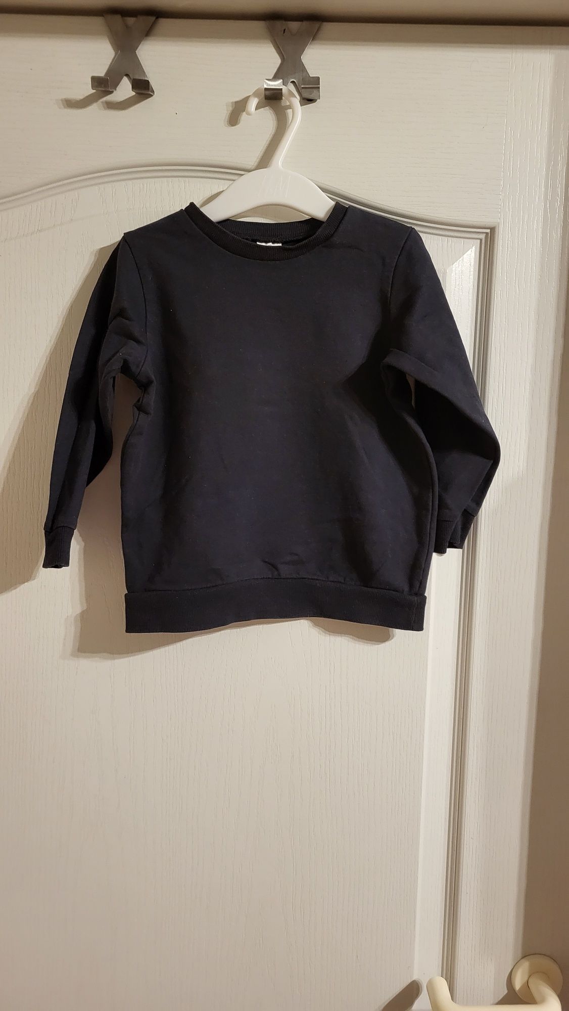 Czarna bluza H&M bawełna organiczna