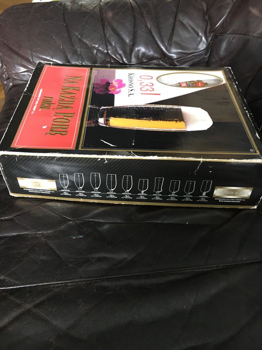 Pokale ŻYWIEC / KROSNO S.A / 0,33 / Nowe / Szklanki do piwa 1996 r