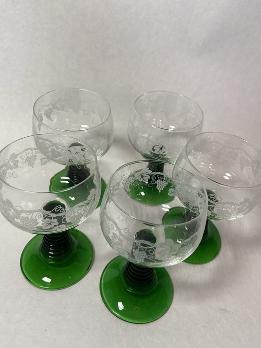 Remery kieliszki francuskie lata 70’   Szkło