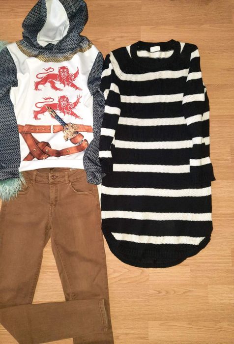 Пакет вещей на девочку 10-11-12лет шубка-меховушка Vila