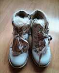 Botas menina beje