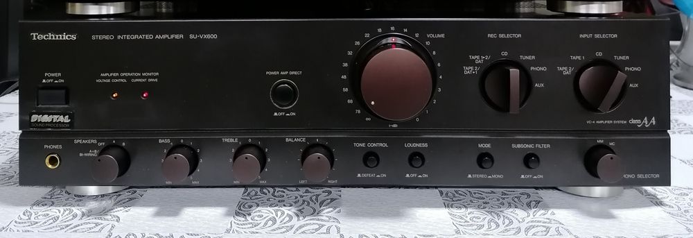 Amplificador Technics SU-VX600, Como Novo