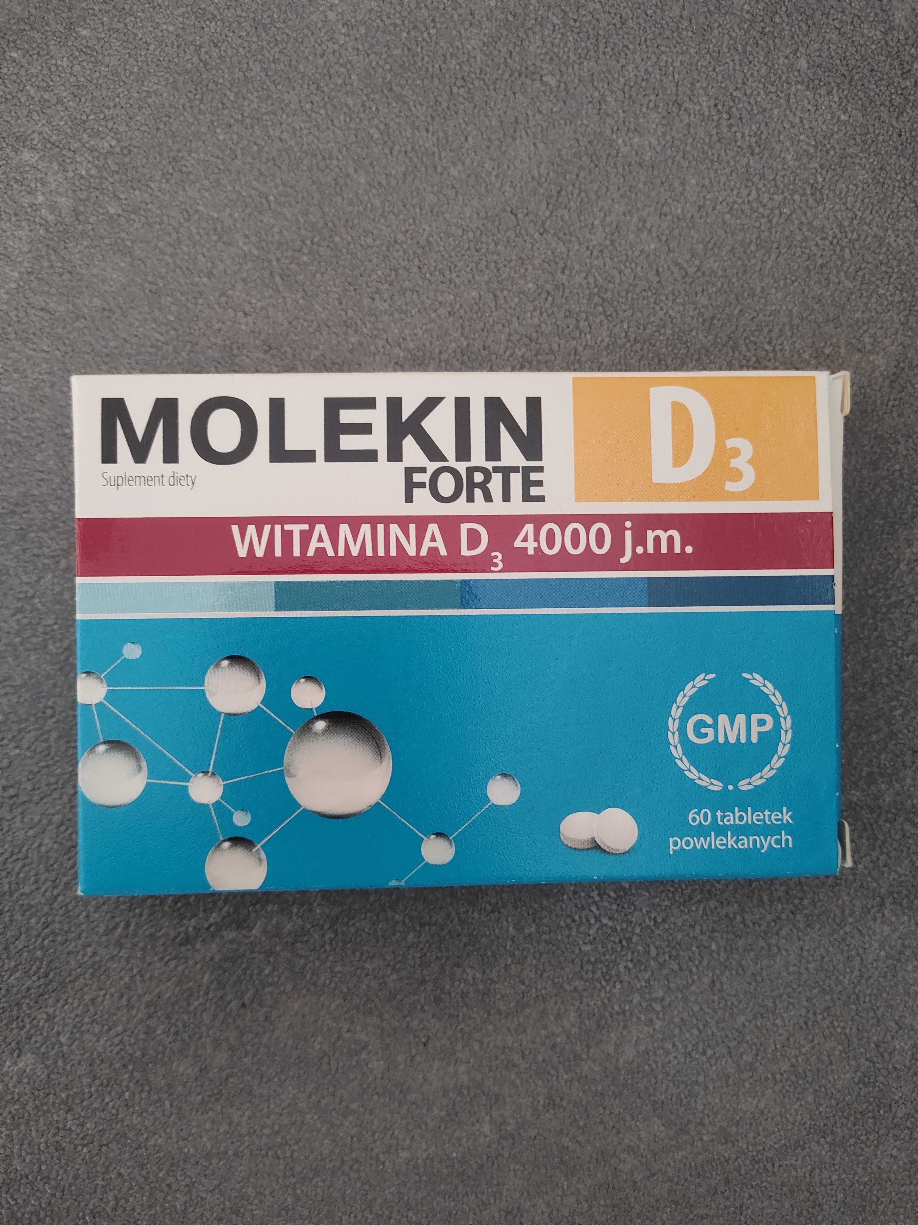 Witamina D3 Molekin D3 Forte 4000 j.m. 60 tabletek