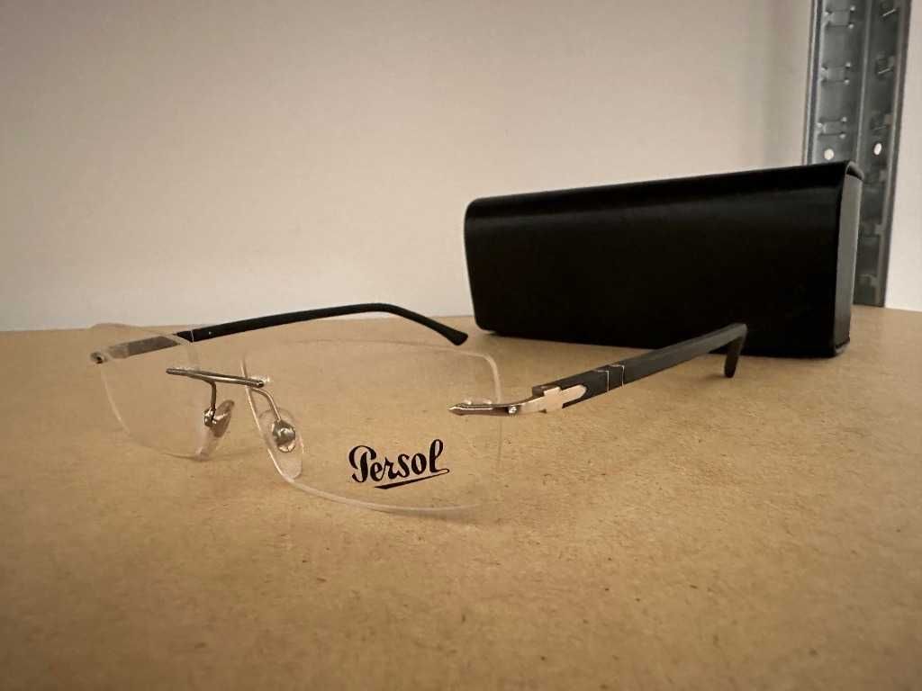 oprawki bezbramkowe firmy Persol 2413-V 1009 made in italy - hand made