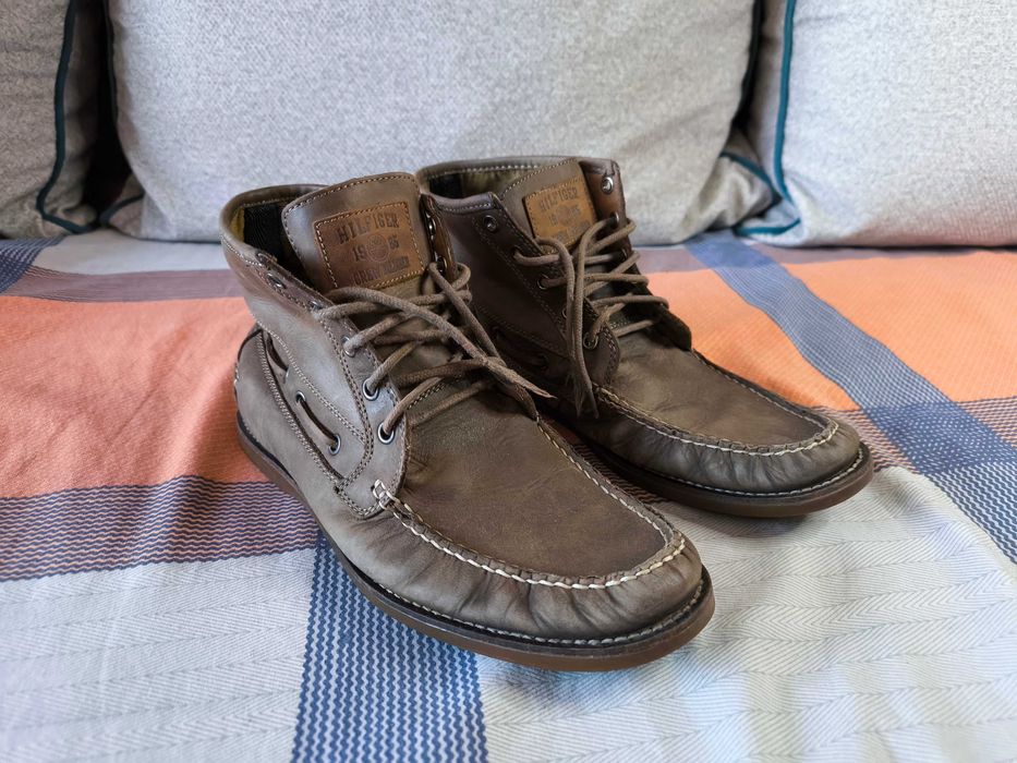 Чоловічі черевики Tommy Hilfiger Шкіряні, розмір 42 - устілка 27 см