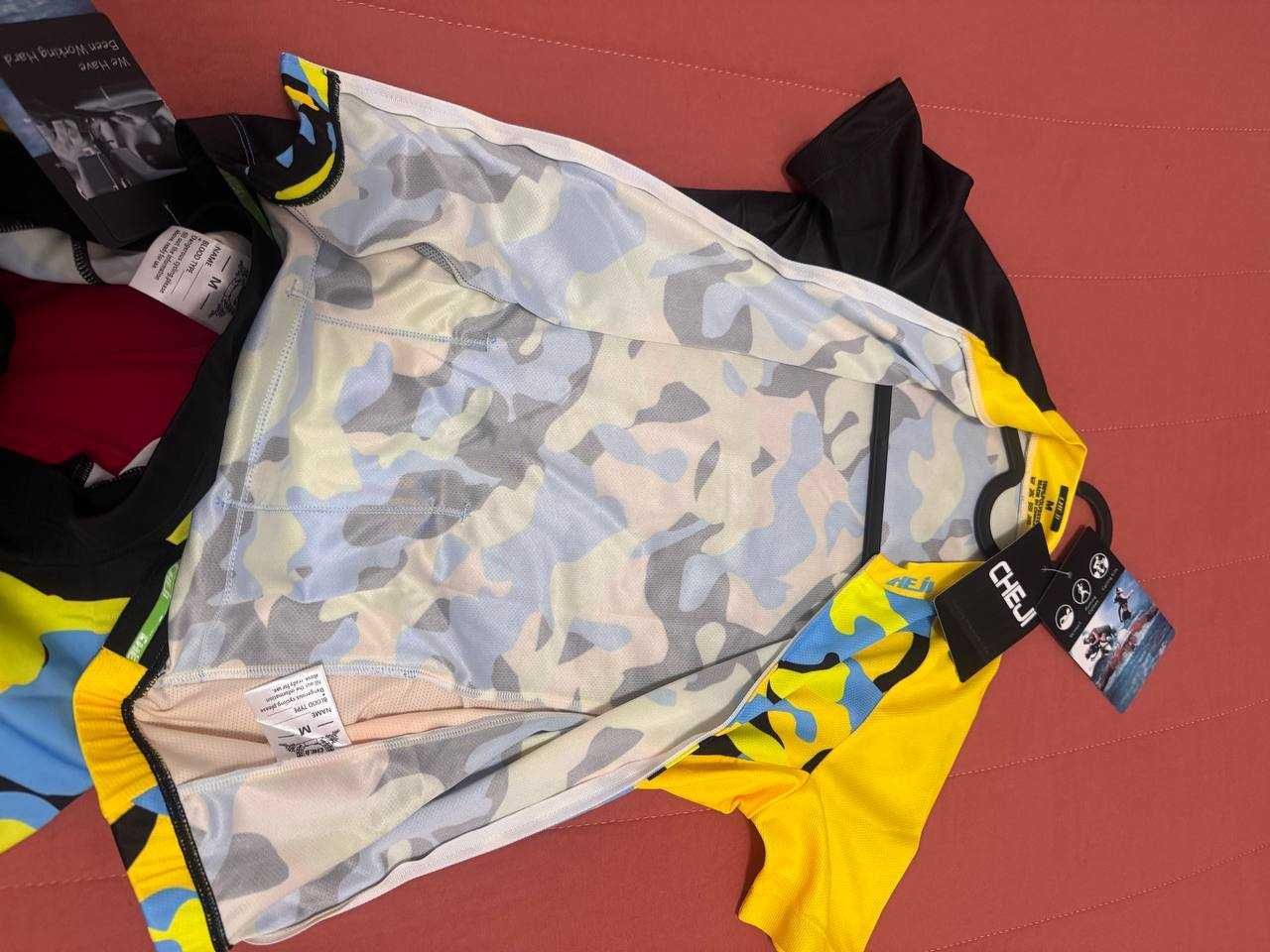 Conjunto acolchoado CHEJI infantil roupas de bicicleta