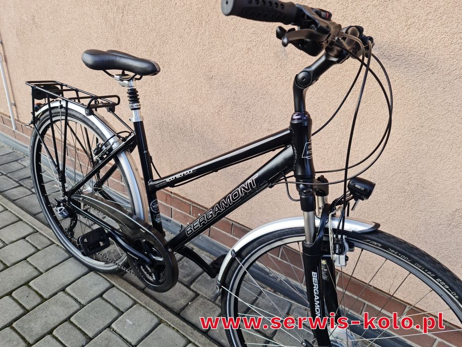 Rower damski damka BERGAMONT koła 28 SHIMANO SLX aluminium okazja