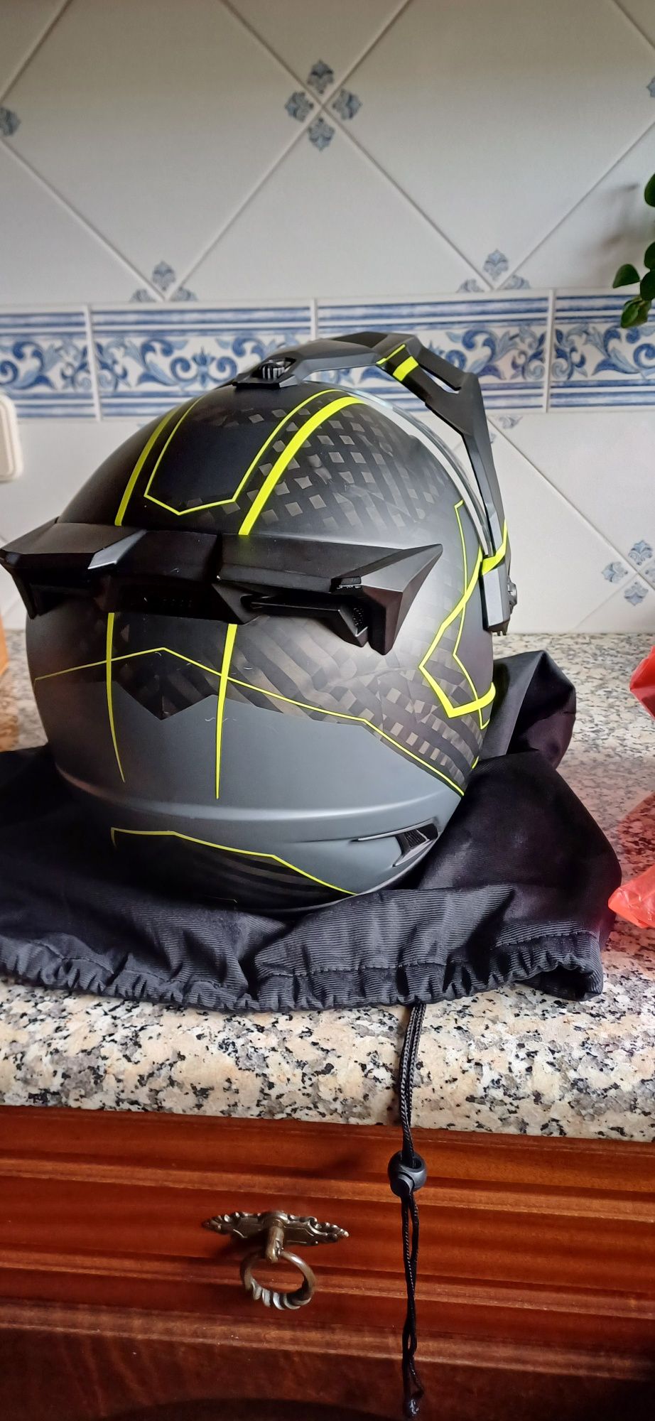 Capacete Klim Krios carbono M