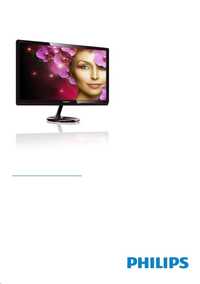 Philips IPS LCD monitor, LED 237E4QSD E Line 23"