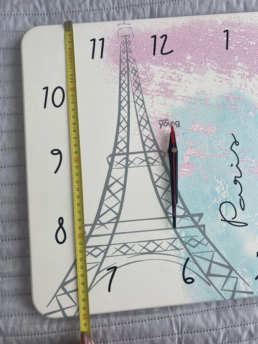 Zegar scienny Meblik young paris