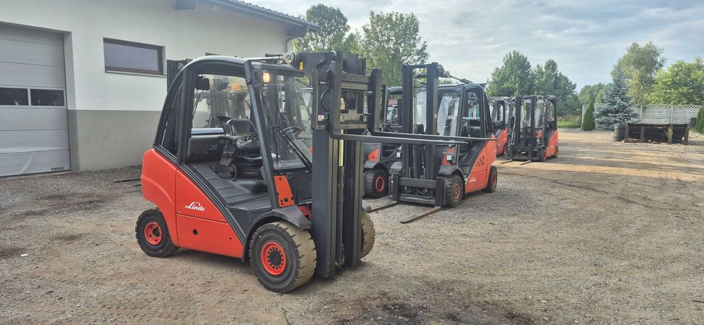 Wózek Widłowy Linde H30T - Triplex 4.70m. - Wolny skok - Stan BDB