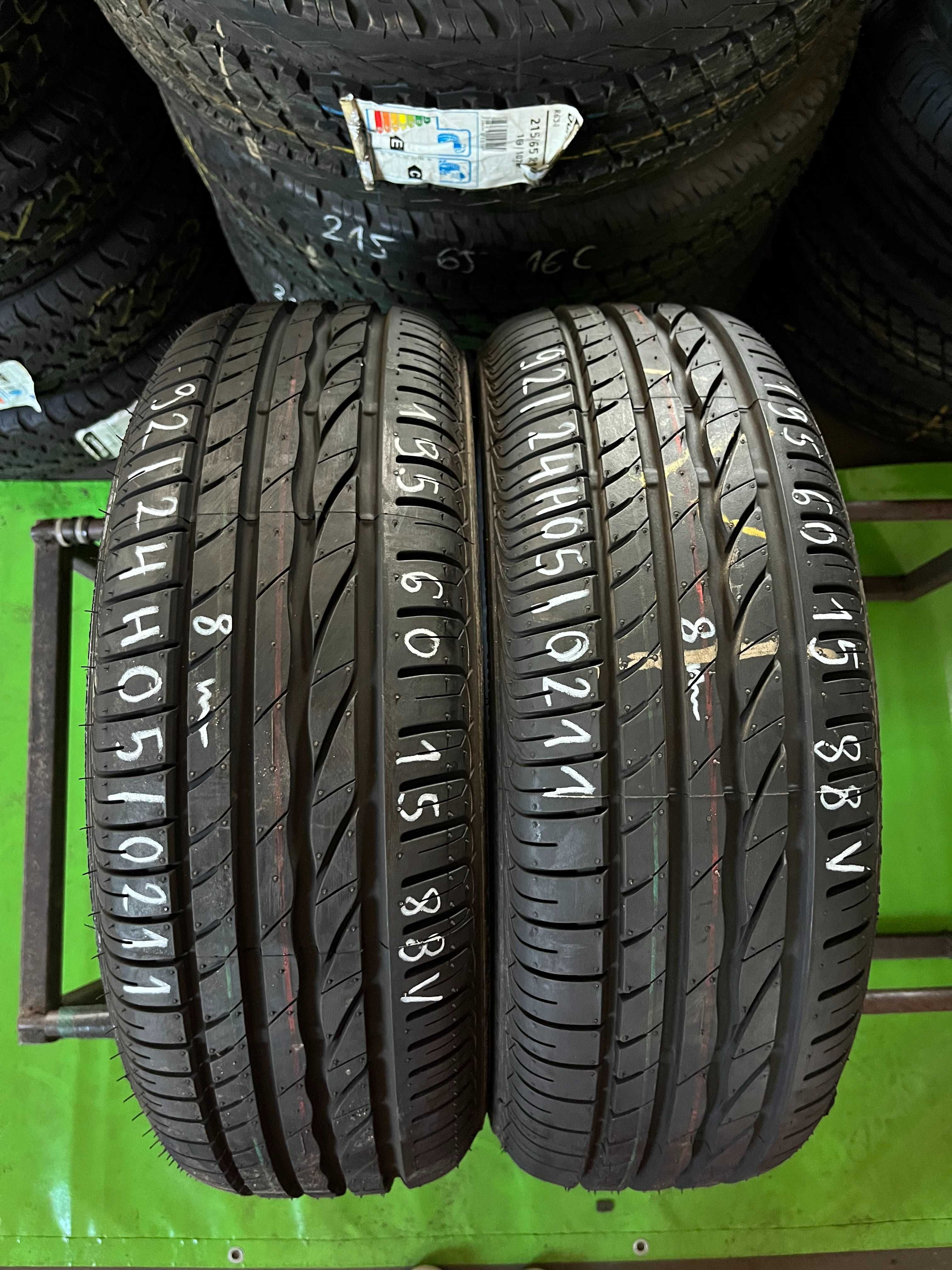 2 opony demo 195/60R15 88V Bridgestone Turanza ER300