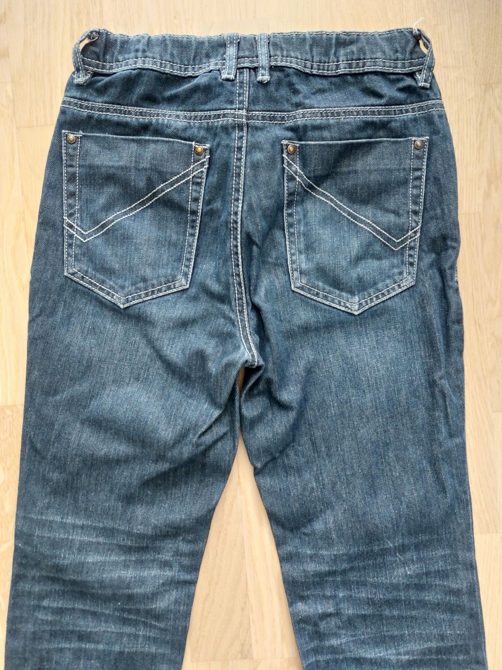 spodnie chłopięce jeans tchibo 146/152