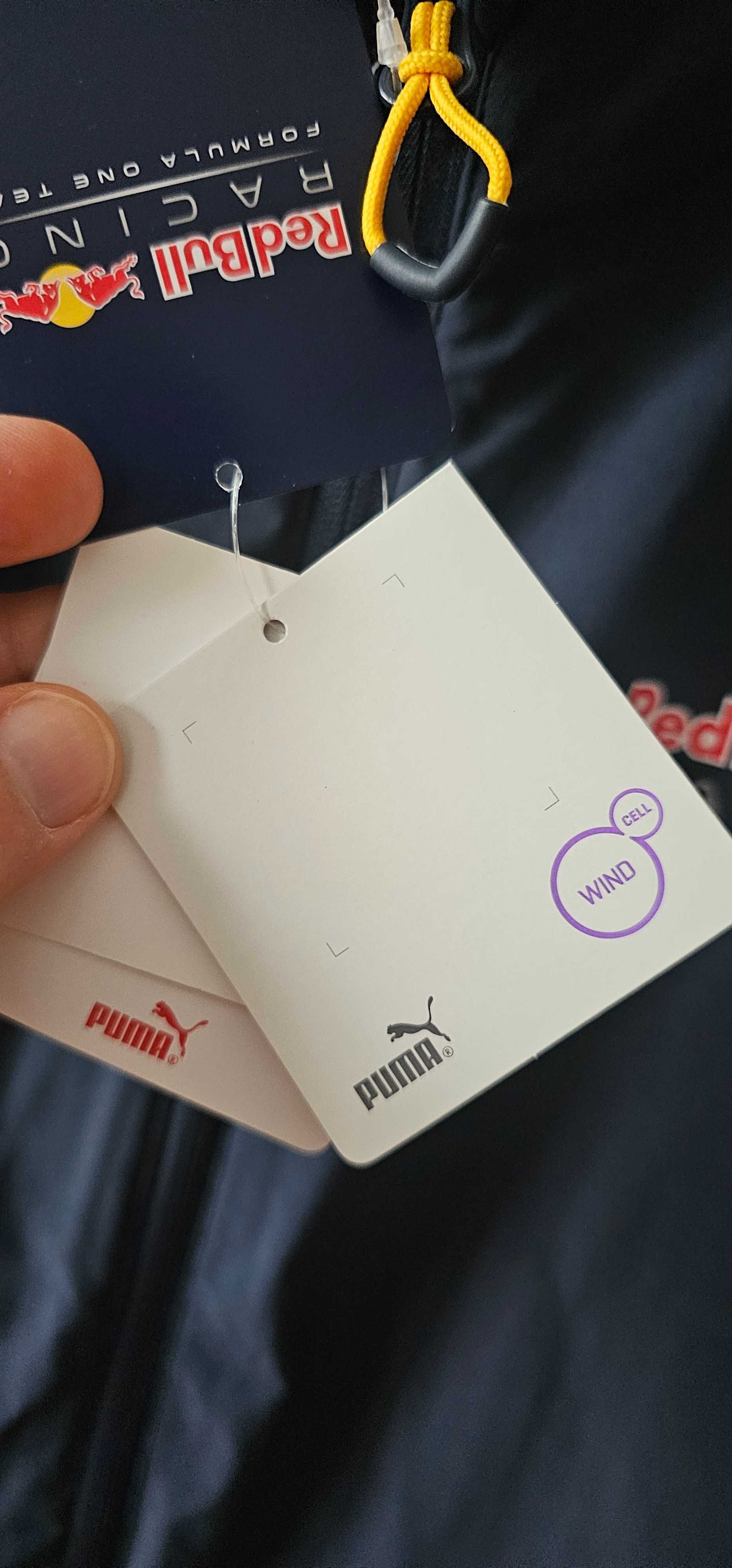 Kurtka męska Puma Red Bull sygnowana sponsorami F1