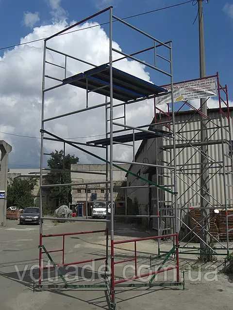 Вишка-тура на колесах від 40грн. Вишки-тури  2х2м, 2х1,2м, 1,7х0,8м