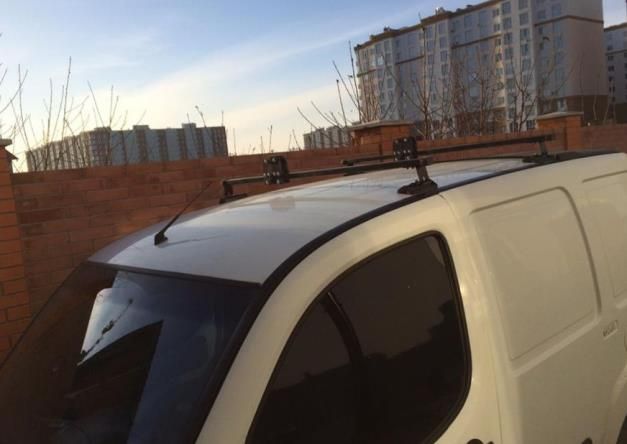 Автобагажник AS 42 H 37 на крышу FIAT Doblo в штатные места