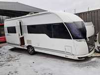 Przyczepa campingowa HOBBY PREMIUM 560 CFE 2012r cała na części
