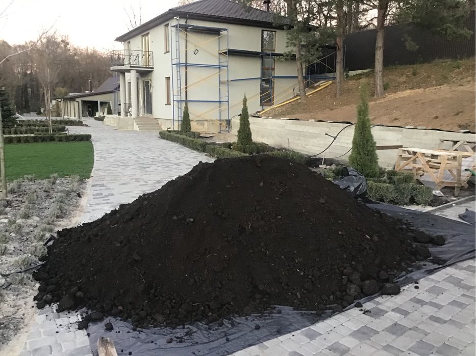 Чорнозем родючий, торф