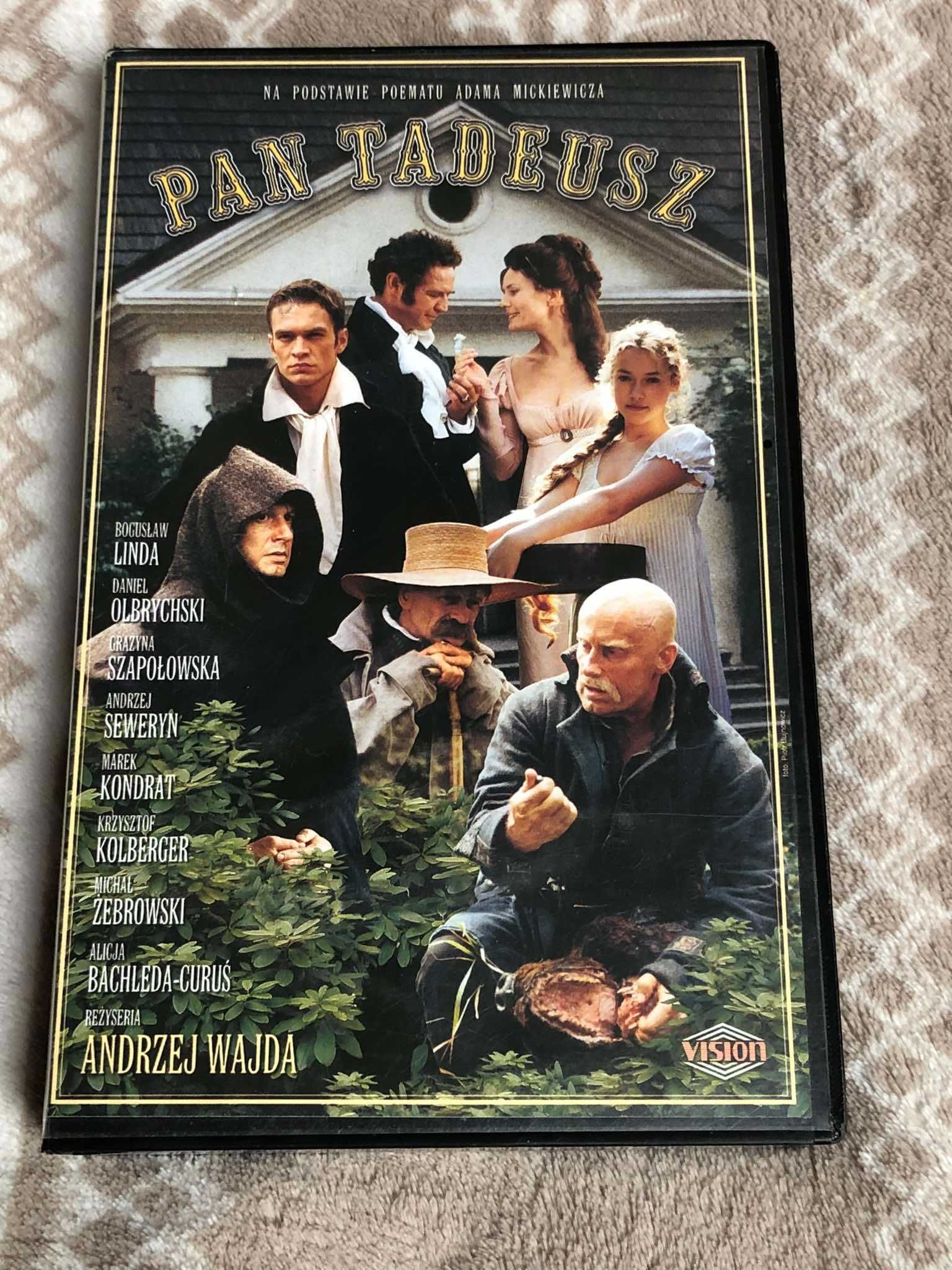 Film Pan Tadeusz  na kasecie VHS , stan bardzo dobry