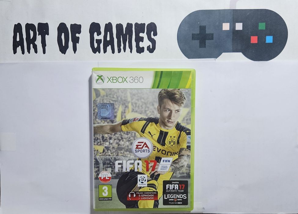 Gra Fifa 17 PL Xbox 360