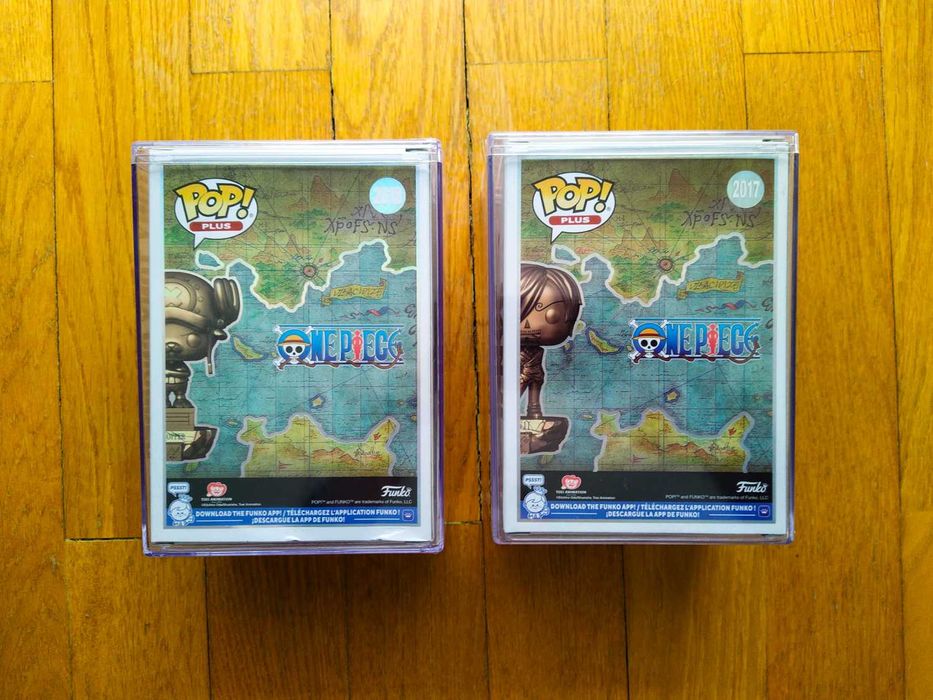 Funko Pop One Piece Sanji 2017 + Chopper 2018