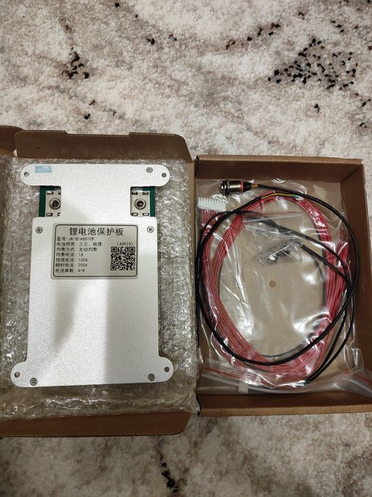 Плата керування BMS Jikong JK-B1A8S10P 4-8S 1A.