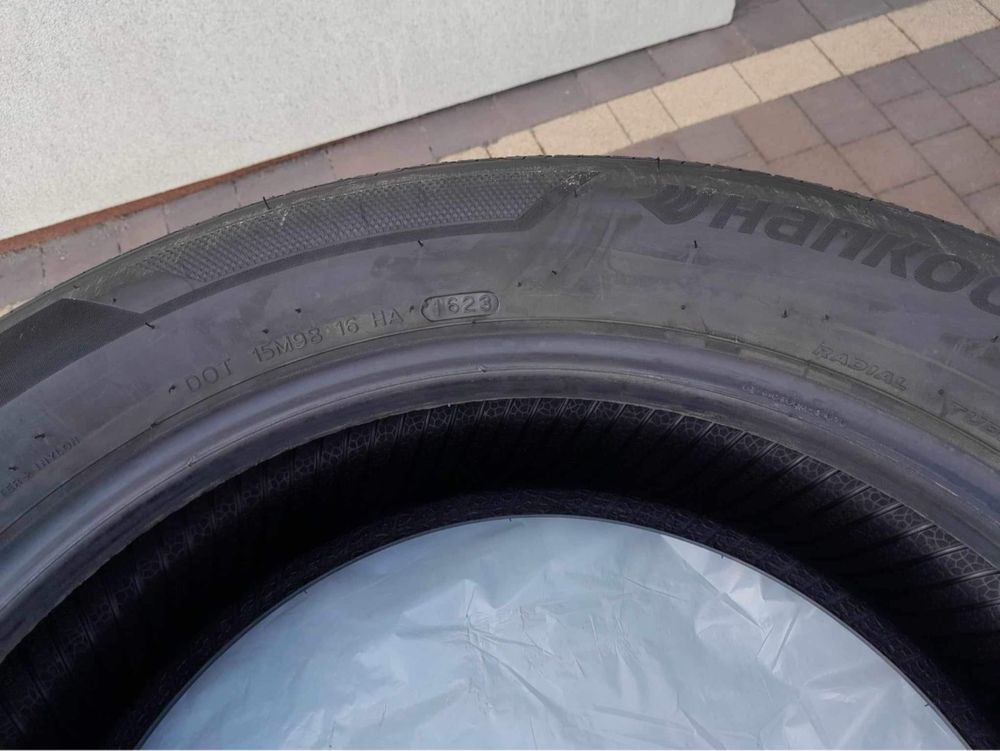 Opony Hankook prawie jak nowe