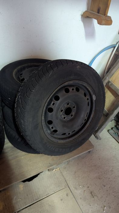 Комплект шини + диски зима WAG Skoda